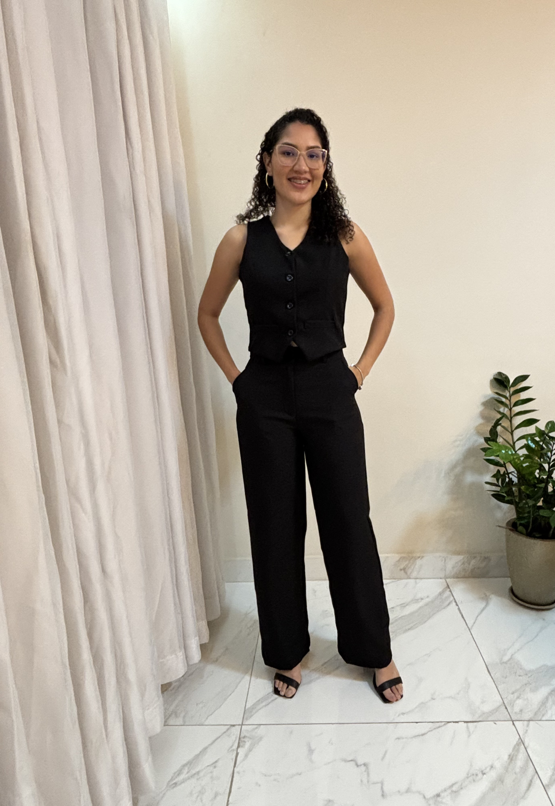 Conjuto Leticia - Alfaitaria Preto